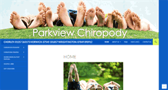 Desktop Screenshot of parkviewchiropody.co.uk